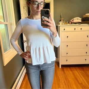 Urban Outfitters Peplum Top